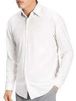 Sylvain Cotton-Blend Button-Front Shirt