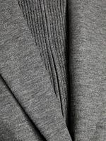 Auden Wool-Blend Single-Breasted Combo Blazer