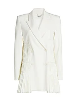 Smith Crepe Blazer Minidress