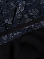 Isaline Floral Column Gown