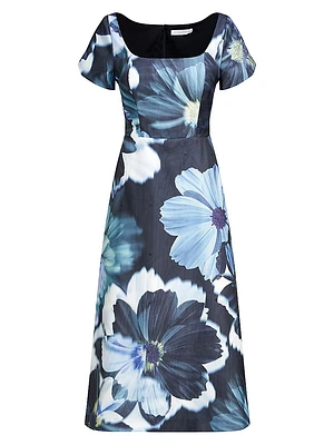 Emma Floral Cocktail Dress