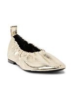 Leather Ballerina Flats
