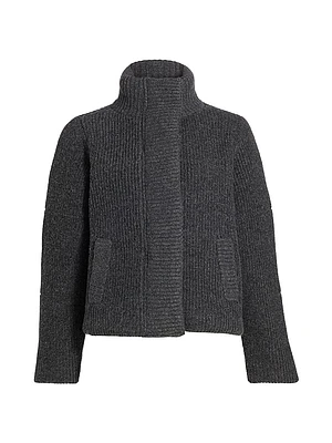 Avery Rib-Knit Jacket