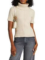 Mimi Ribbed Wool-Blend Top