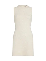 Rosa Knit Marled Wool-Blend Dress