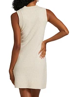 Rosa Knit Marled Wool-Blend Dress