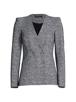 Patipo Structured Tweed Blazer