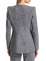 Patipo Structured Tweed Blazer