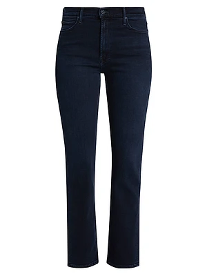 The Mid-Rise Dazzler Ankle Jeans