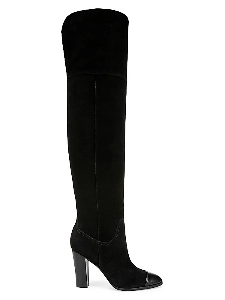 Conrad Suede Over-The-Knee Boots