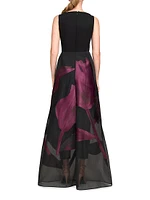 Maeve Floral Walk-Thru Jumpsuit
