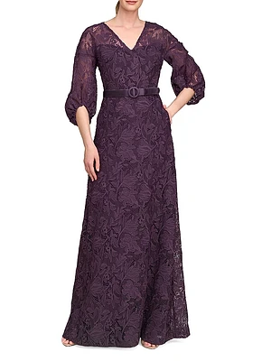 Delaney Lace A-Line Gown