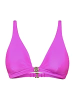 Shimmer Solids Lexie Triangle Bikini Top