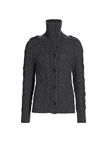 Allegra Wool & Cashmere Cardigan