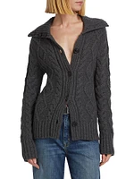 Allegra Wool & Cashmere Cardigan