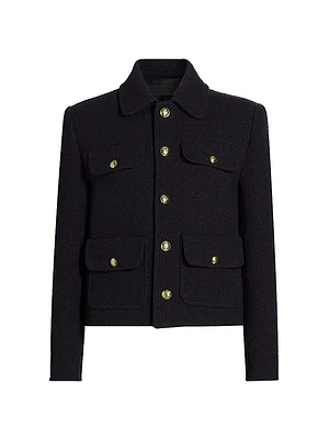 Paola Cotton-Blend Jacket