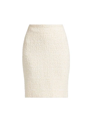 Tweed Pencil Skirt