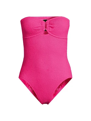 Anneli Rib-Knit One-Piece Swimsuit