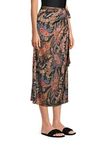 Stella Printed Sarong Skirt