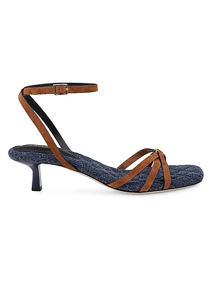 Genette 40MM Suede Sandals
