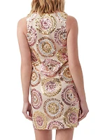 Glitterati Sequined Shift Minidress