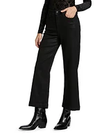 Anessa High-Rise Wide-Leg Ankle Jeans
