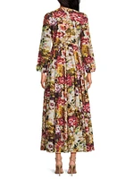 Angela Floral Cotton Maxi Dress