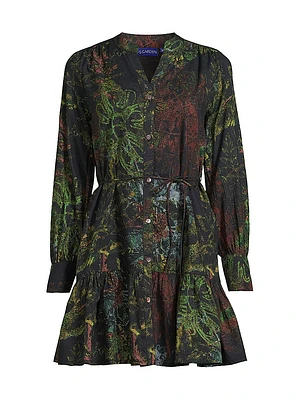 Ines Cotton Button-Front Dress