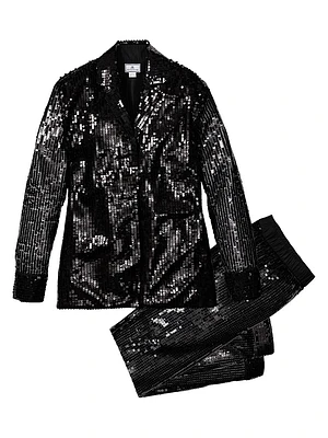 Sequined Cotton Pajamas