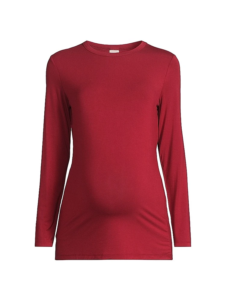 Liv Long-Sleeve Crewneck T-Shirt