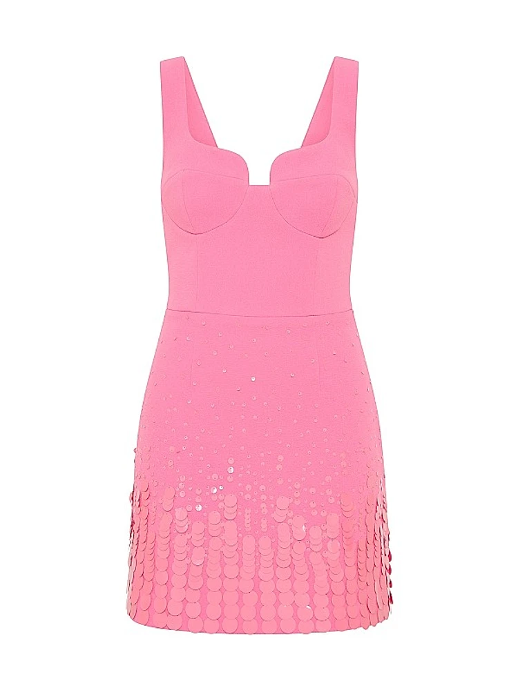 Rosita Sequin-Embellished Minidress
