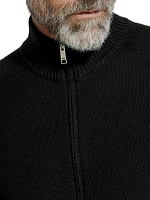 Cashseta Full Zip Cardigan