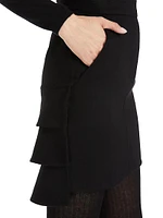 Caro Layered Miniskirt