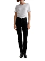 Mari Mid-Rise Stretch Skinny Jeans