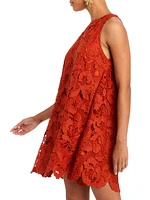 Luli Guipure Lace Tent Dress