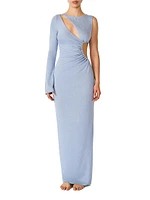Islote Oli Ruched Cut-Out Maxi Dress