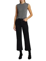 Alexa Cropped Straight Jeans