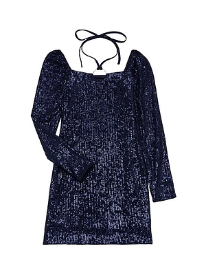 Girl's Stormy Sequin Dress