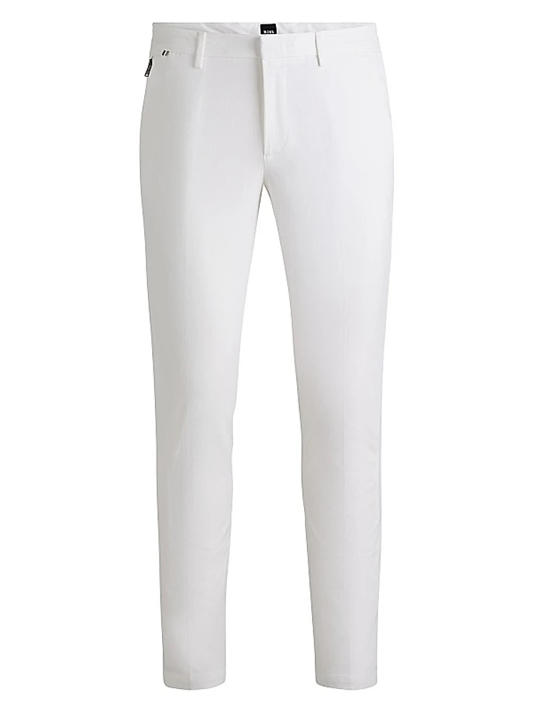 Slim-Fit Trousers in Stretch Cotton