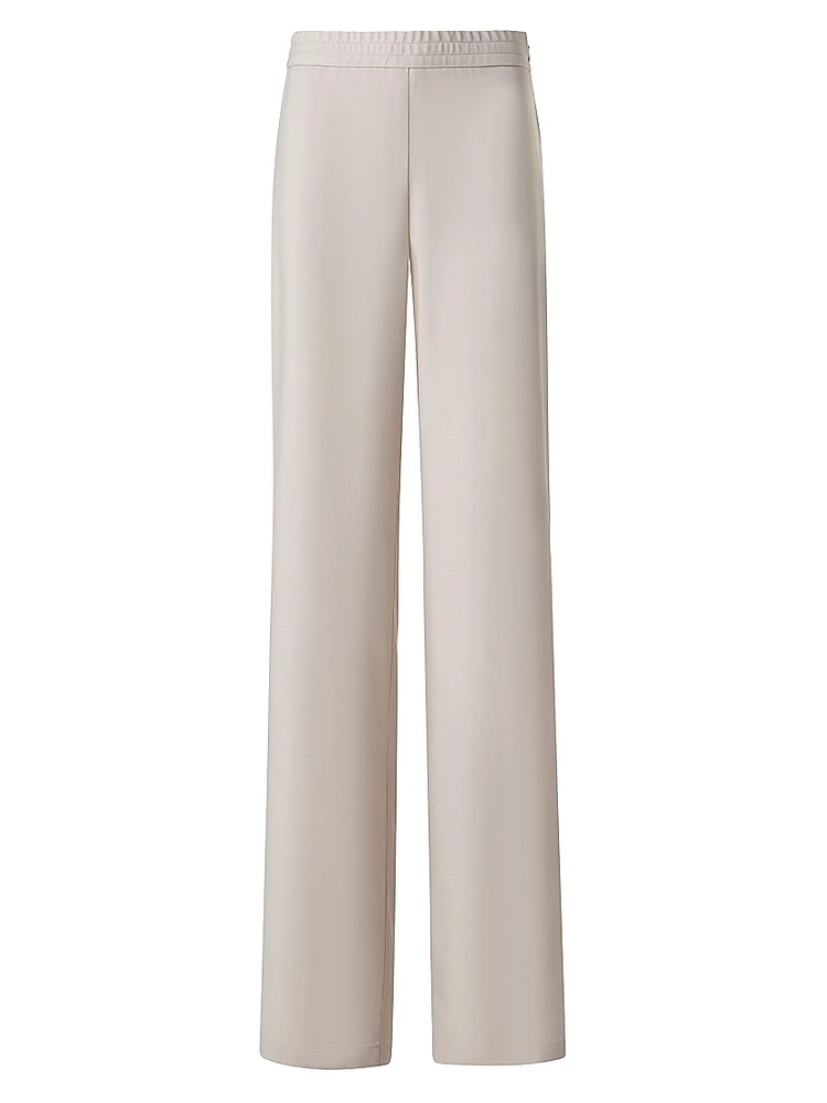 Filibert Stretch Straight-Leg Pants