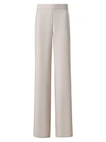 Filibert Stretch Straight-Leg Pants