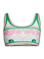 Francis Palm Tree Tankini Top