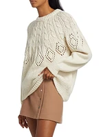 Montie Merino Wool Crewneck Sweater