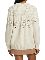 Montie Merino Wool Crewneck Sweater