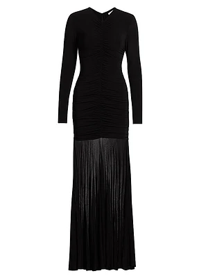 Fawn Ruched Maxi Dress