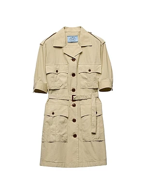 Poplin Mini-Dress