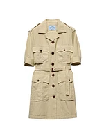 Poplin Mini-Dress