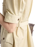 Poplin Mini-Dress