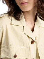 Poplin Mini-Dress