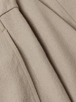 Pleated Lantern Pants